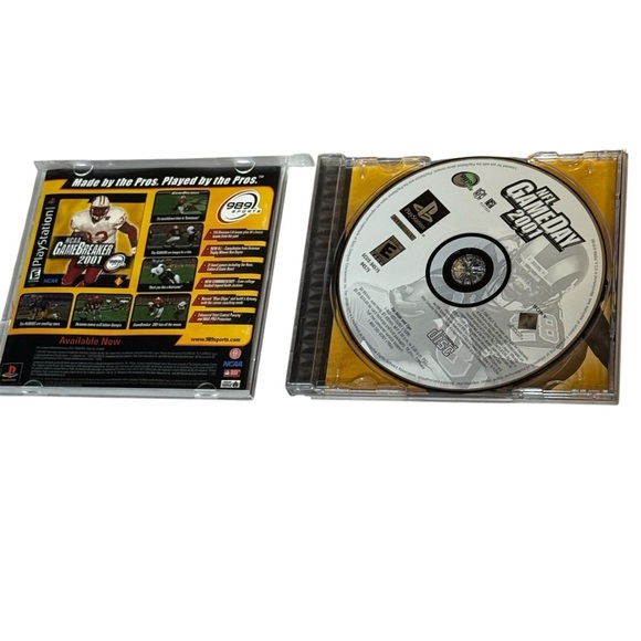 NFL GameDay 2001 (PlayStation 1 PS1) CIB COMPLETE & TESTED - Picture 3 of 7